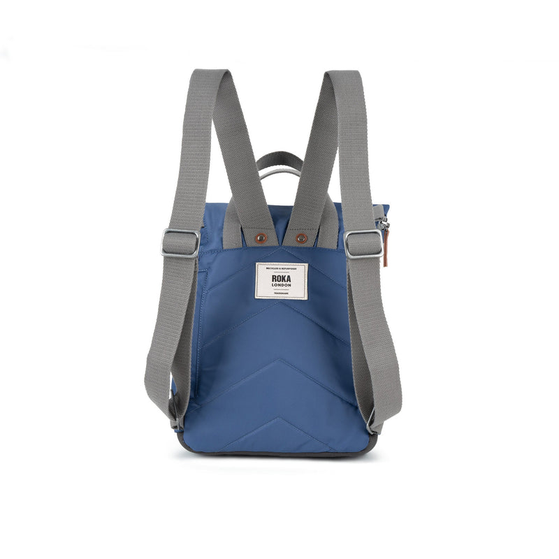 Canfield Roll Top Backpack in Burnt Blue-11