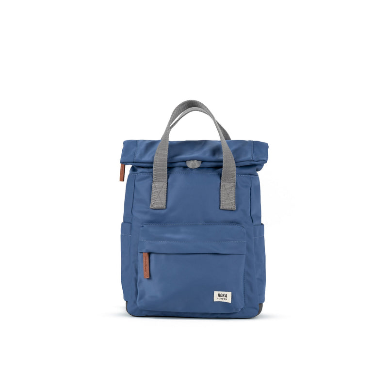 Canfield Roll Top Backpack in Burnt Blue-9