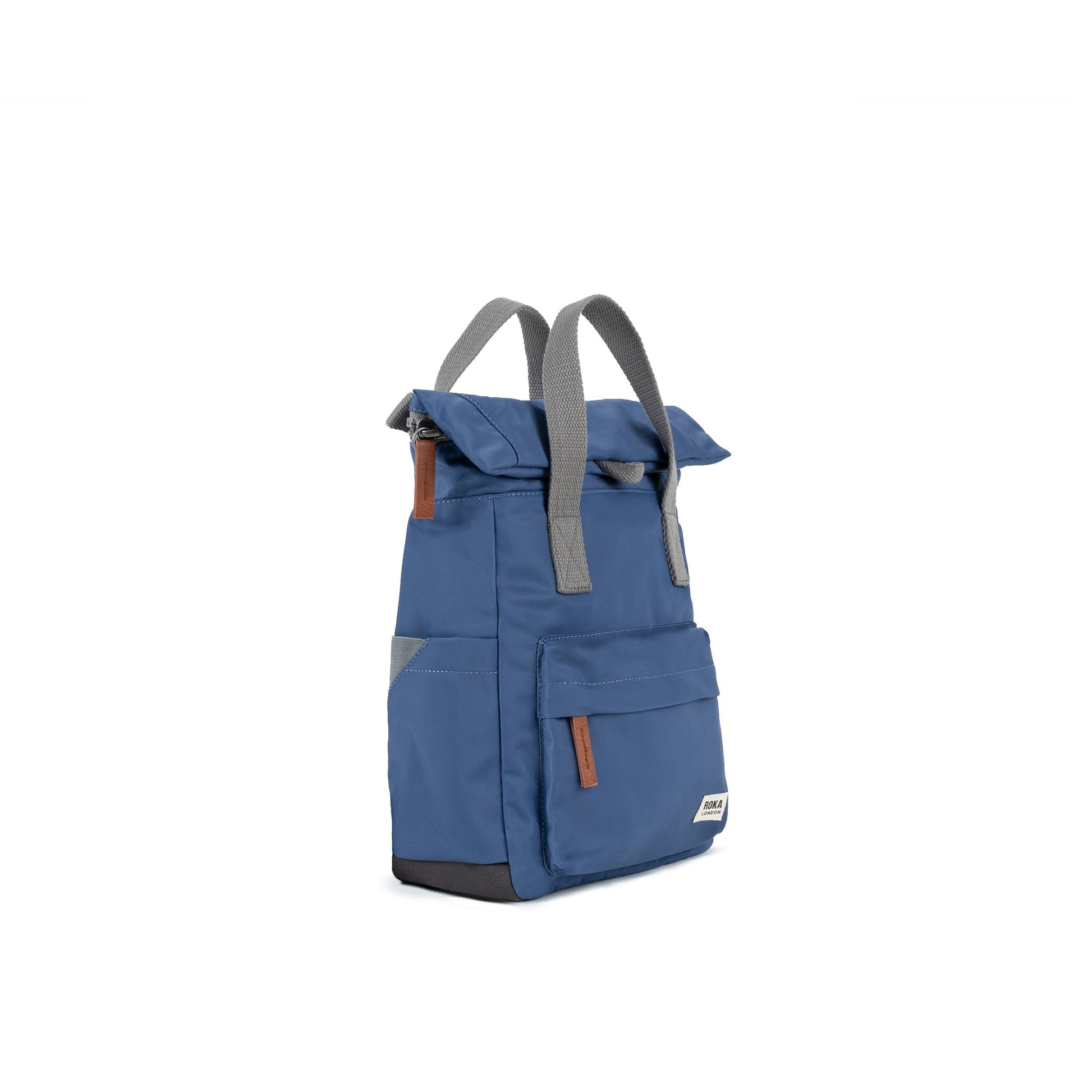 Canfield Roll Top Backpack in Burnt Blue-10