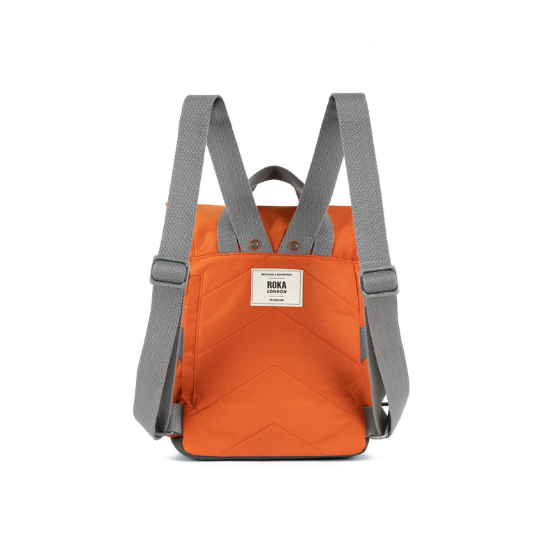 Canfield Roll Top Backpack in Burnt Orange-13