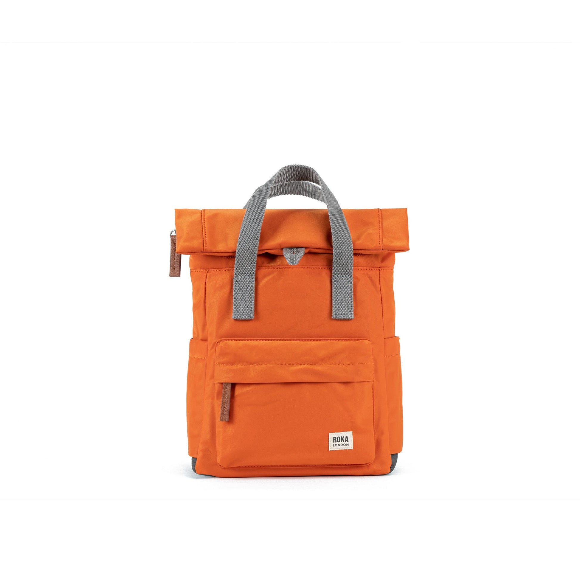 Canfield Roll Top Backpack in Burnt Orange-11