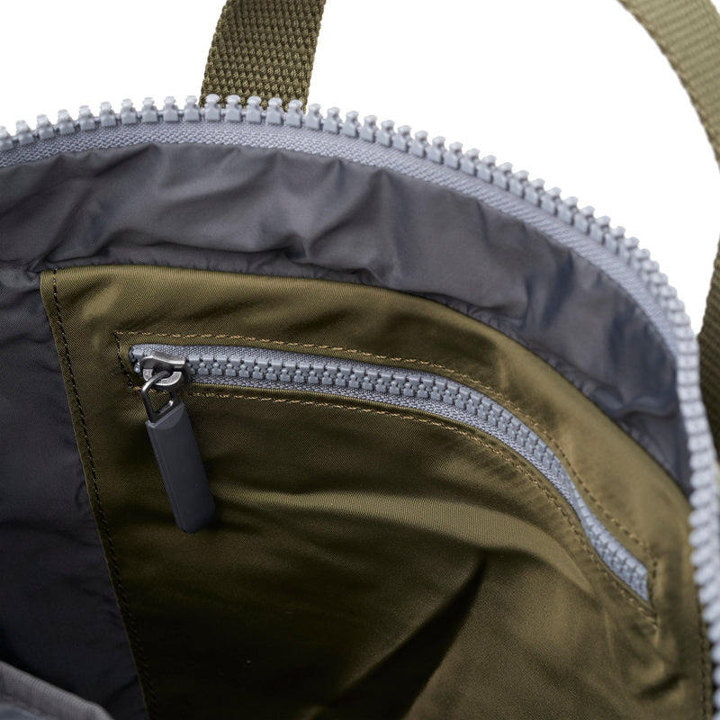 Canfield Roll Top Backpack in Military-4