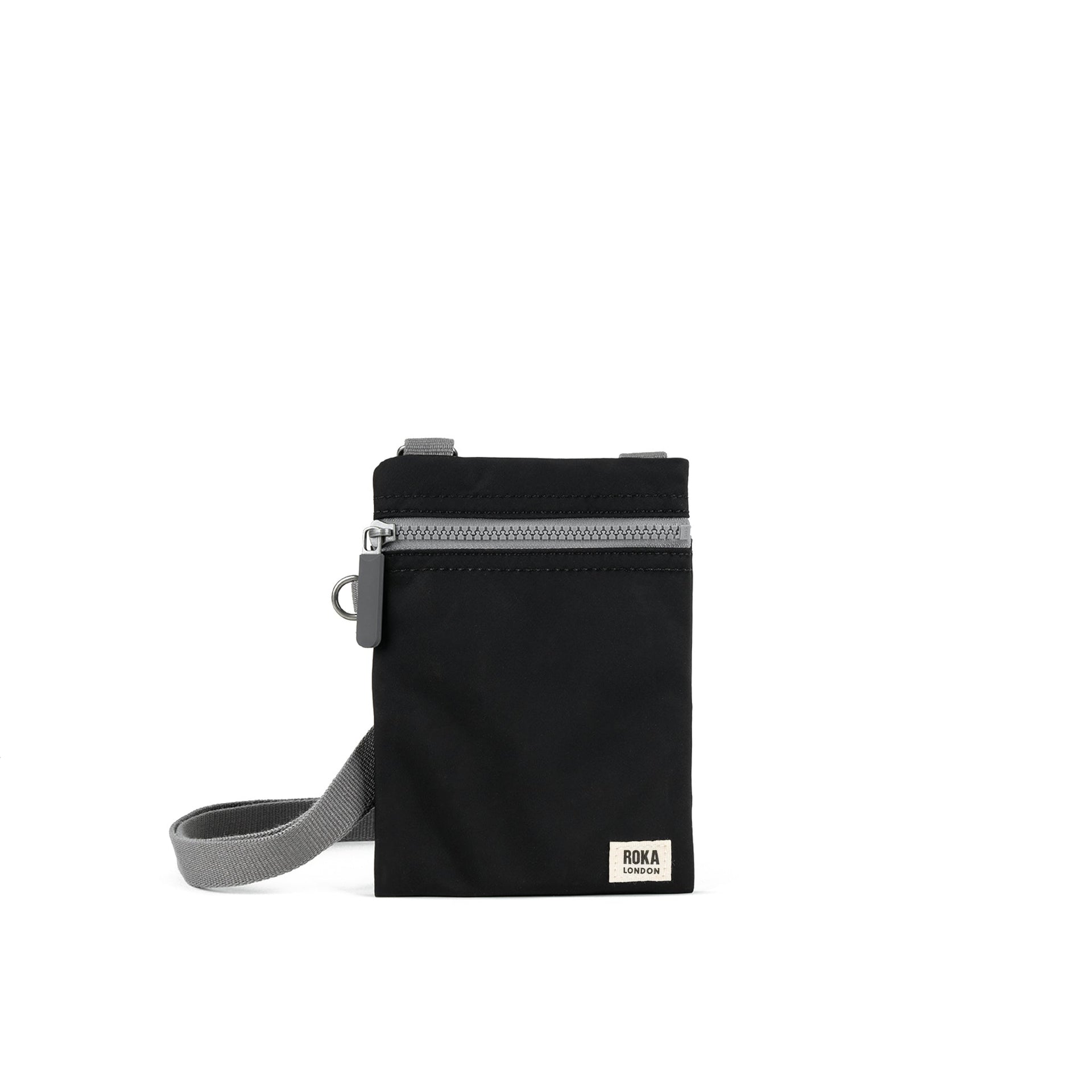 Chelsea Pocket Sling Bag in Black