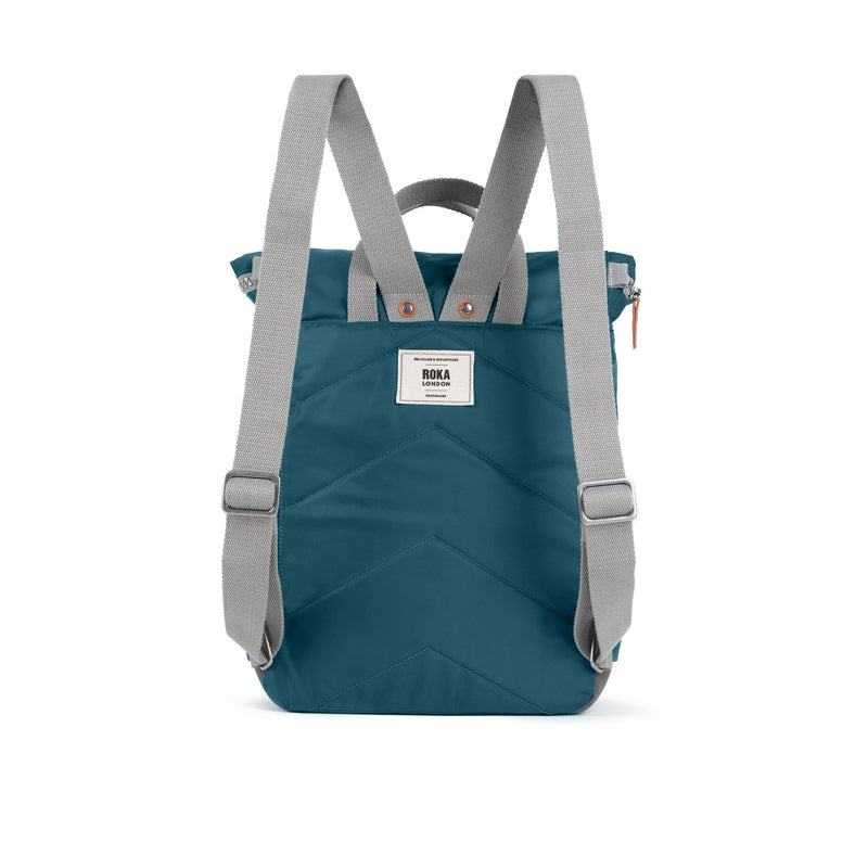 Canfield Roll Top Backpack in Teal-3
