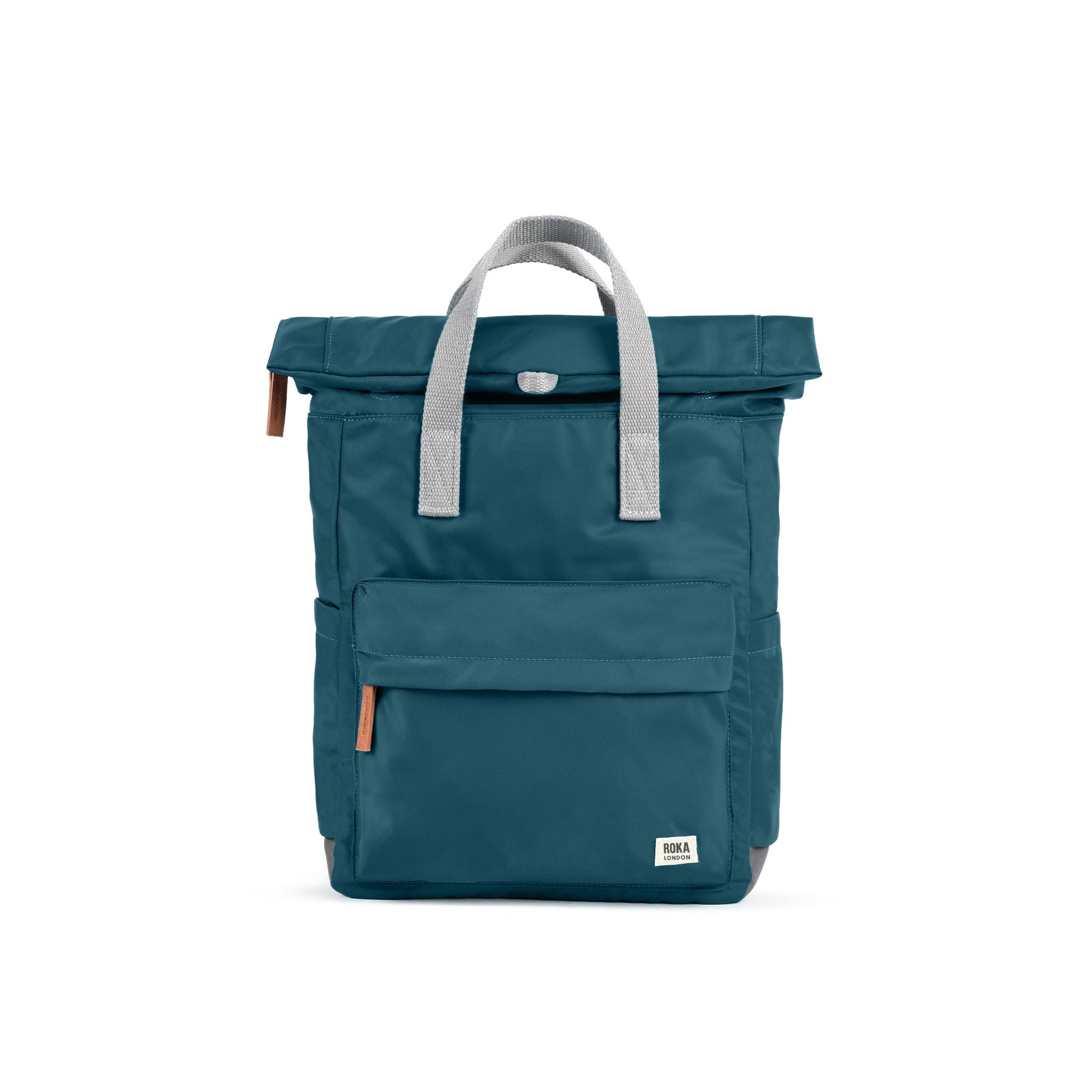 Canfield Roll Top Backpack in Teal-1