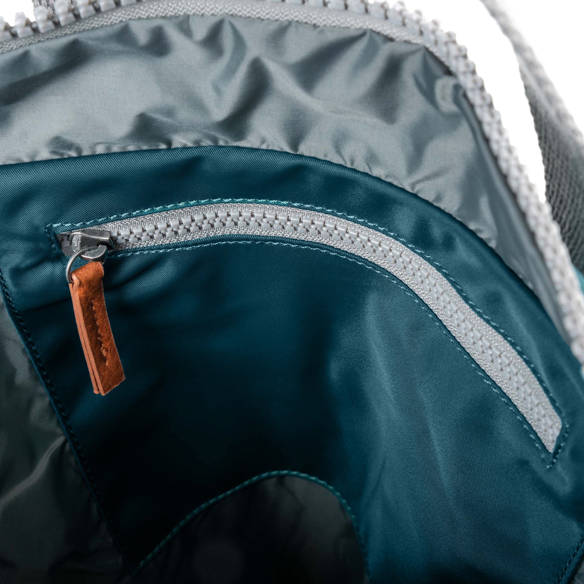Canfield Roll Top Backpack in Teal-4