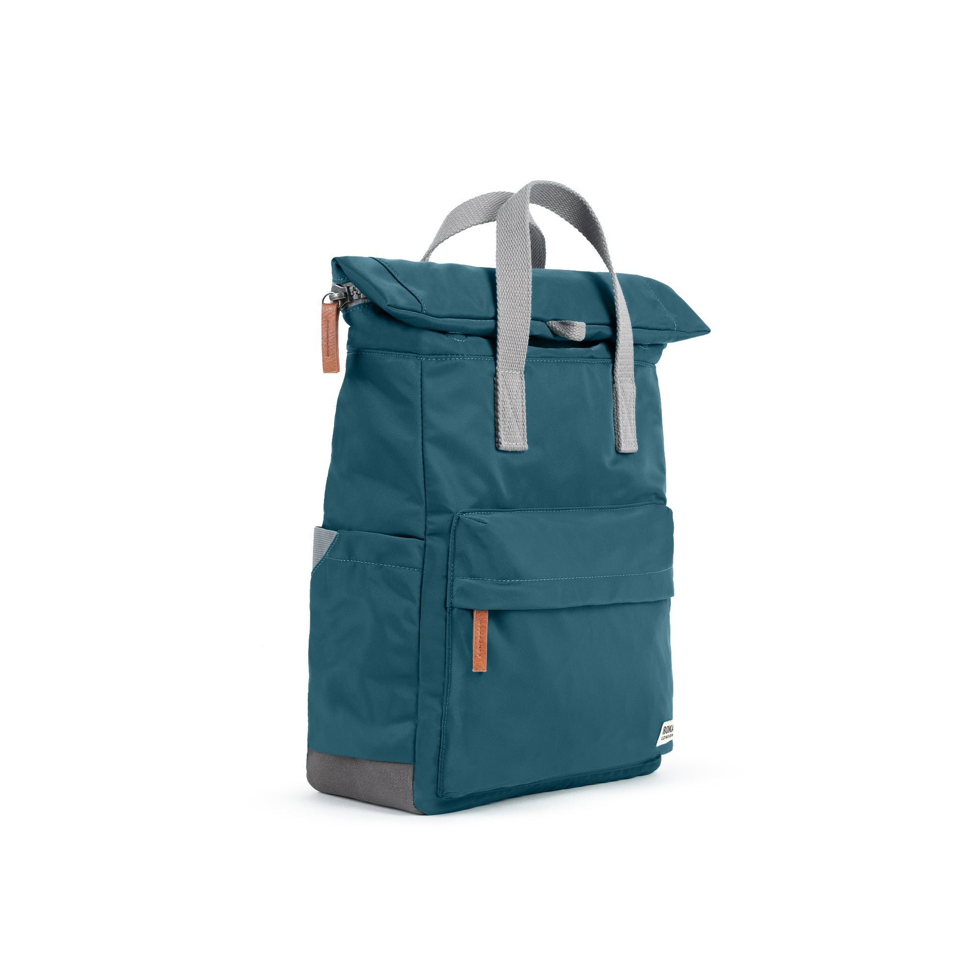 Canfield Roll Top Backpack in Teal-2