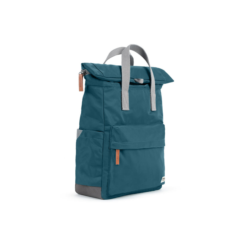 Canfield Roll Top Backpack in Teal-2