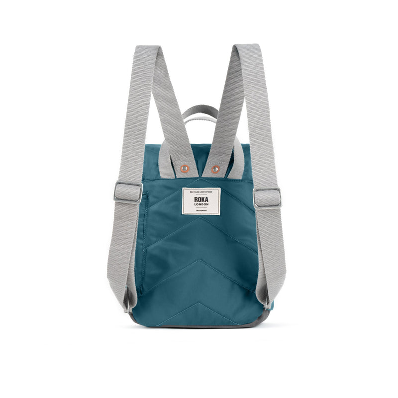Canfield Roll Top Backpack in Teal-10