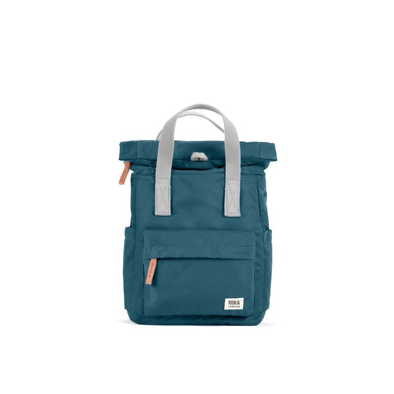 Canfield Roll Top Backpack in Teal-8