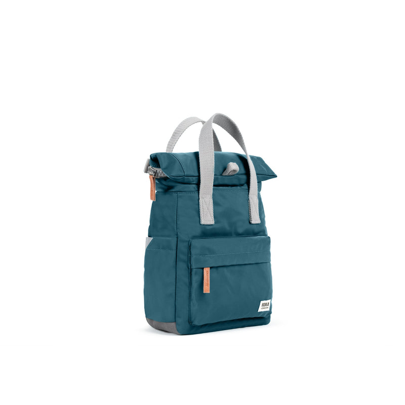 Canfield Roll Top Backpack in Teal-9