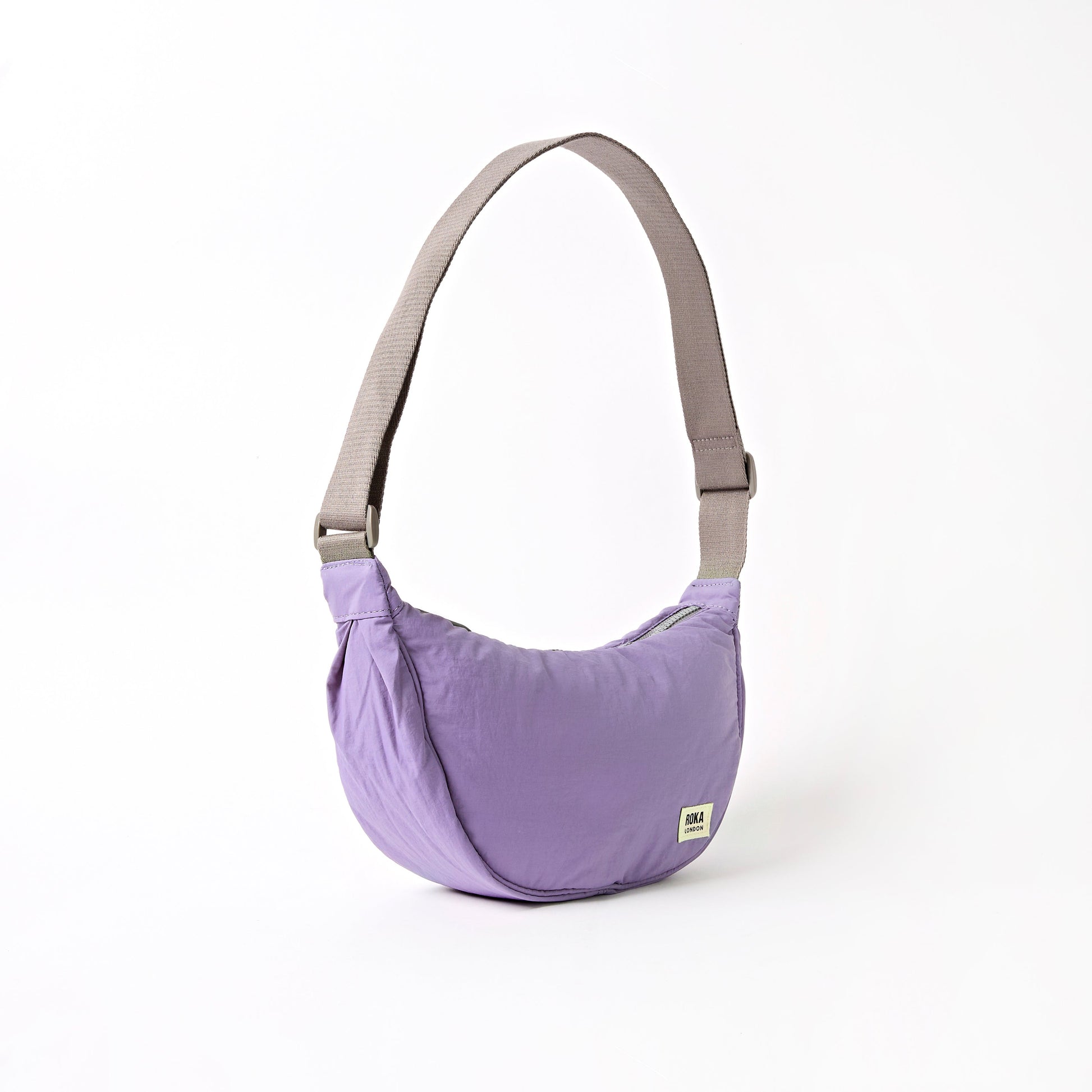 Farringdon Half Moon Bag in Petal-2
