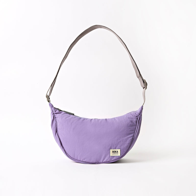 Farringdon Half Moon Bag in Petal-1