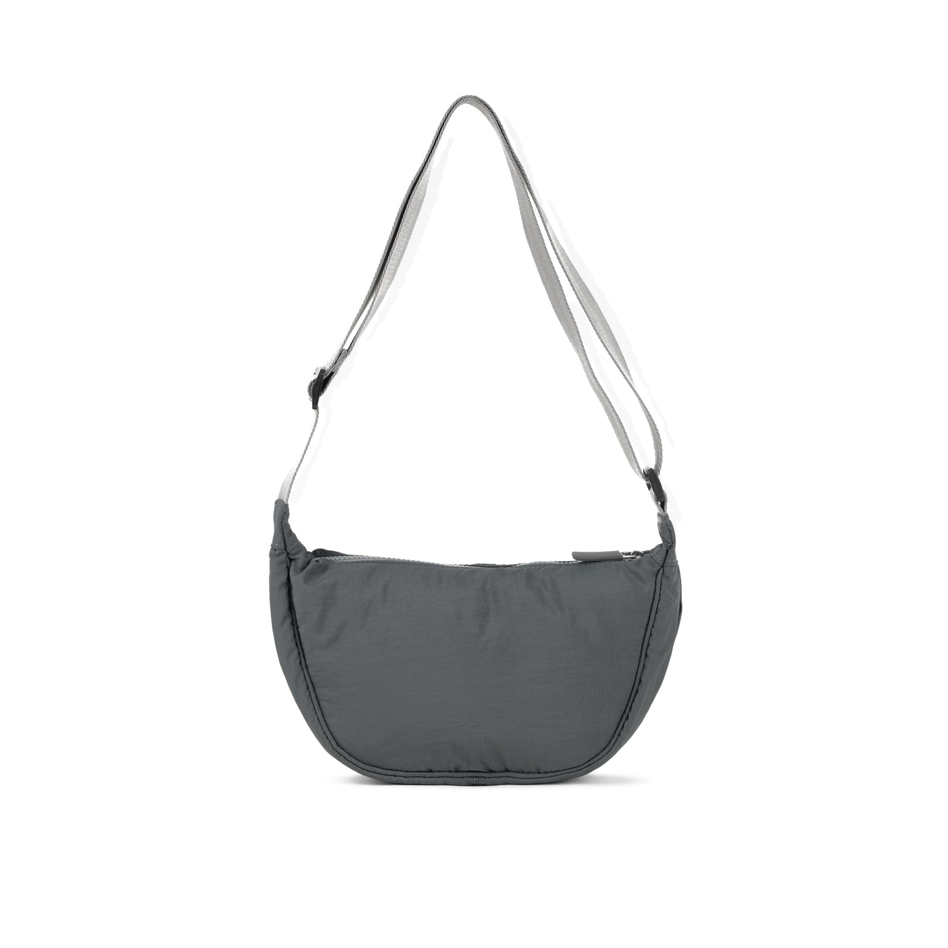 Farringdon Half Moon Bag in Charcoal-3