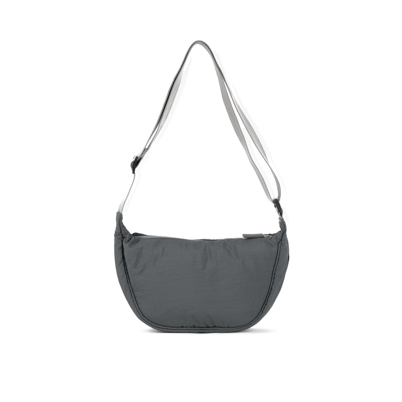 Farringdon Half Moon Bag in Charcoal-3