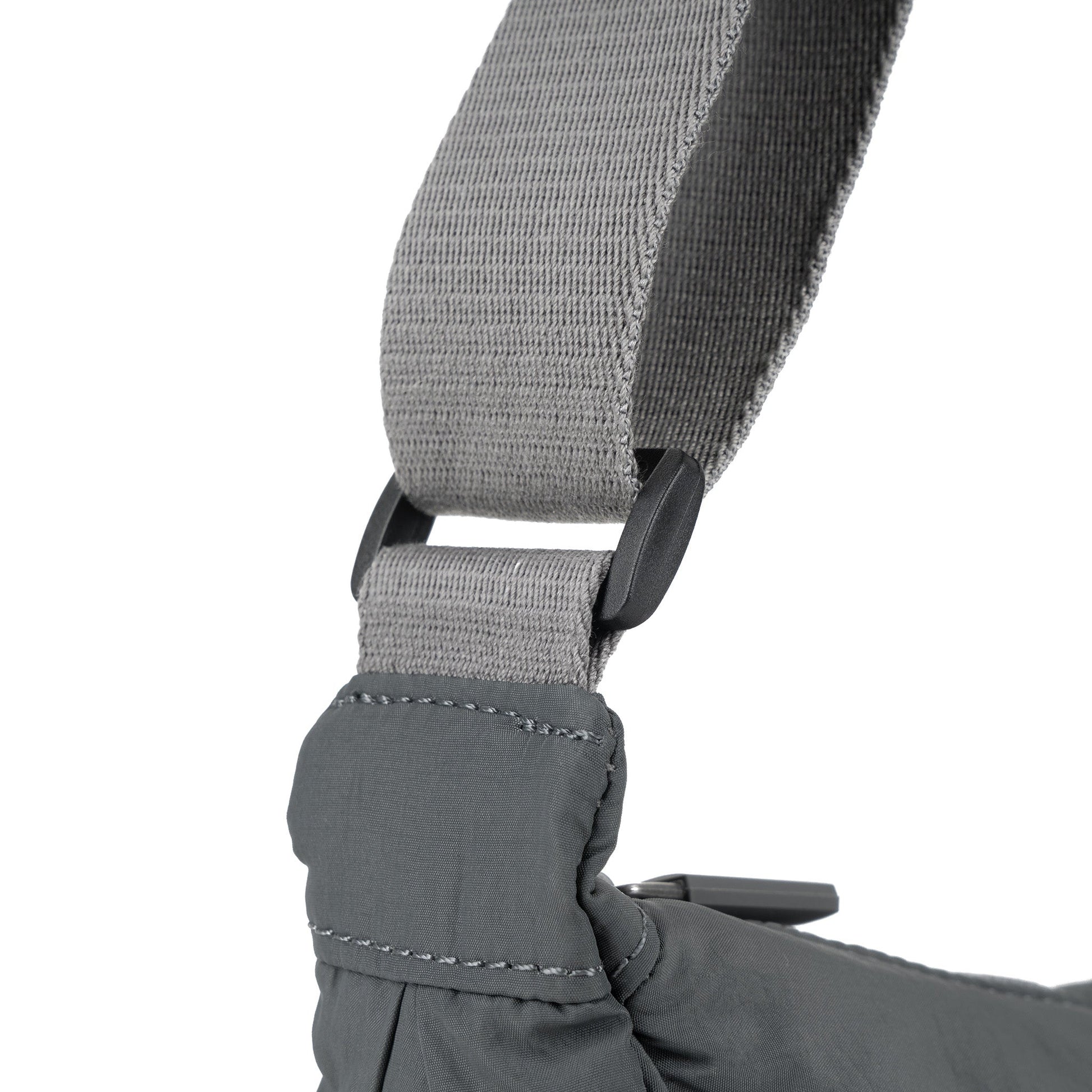 Farringdon Half Moon Bag in Charcoal-4
