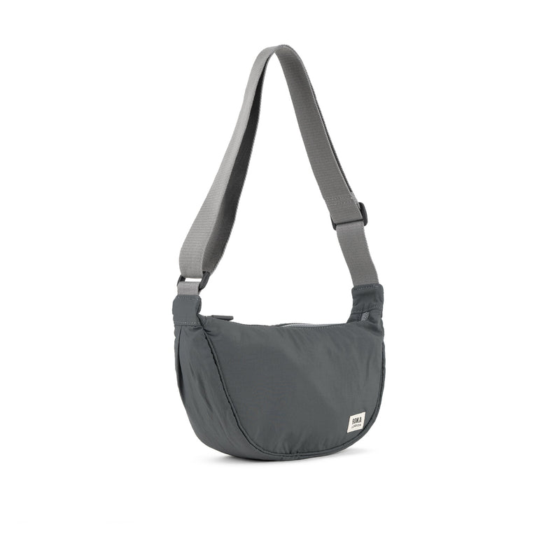 Farringdon Half Moon Bag in Charcoal-2