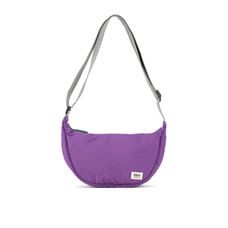 Farringdon Half Moon Bag in Purple-1