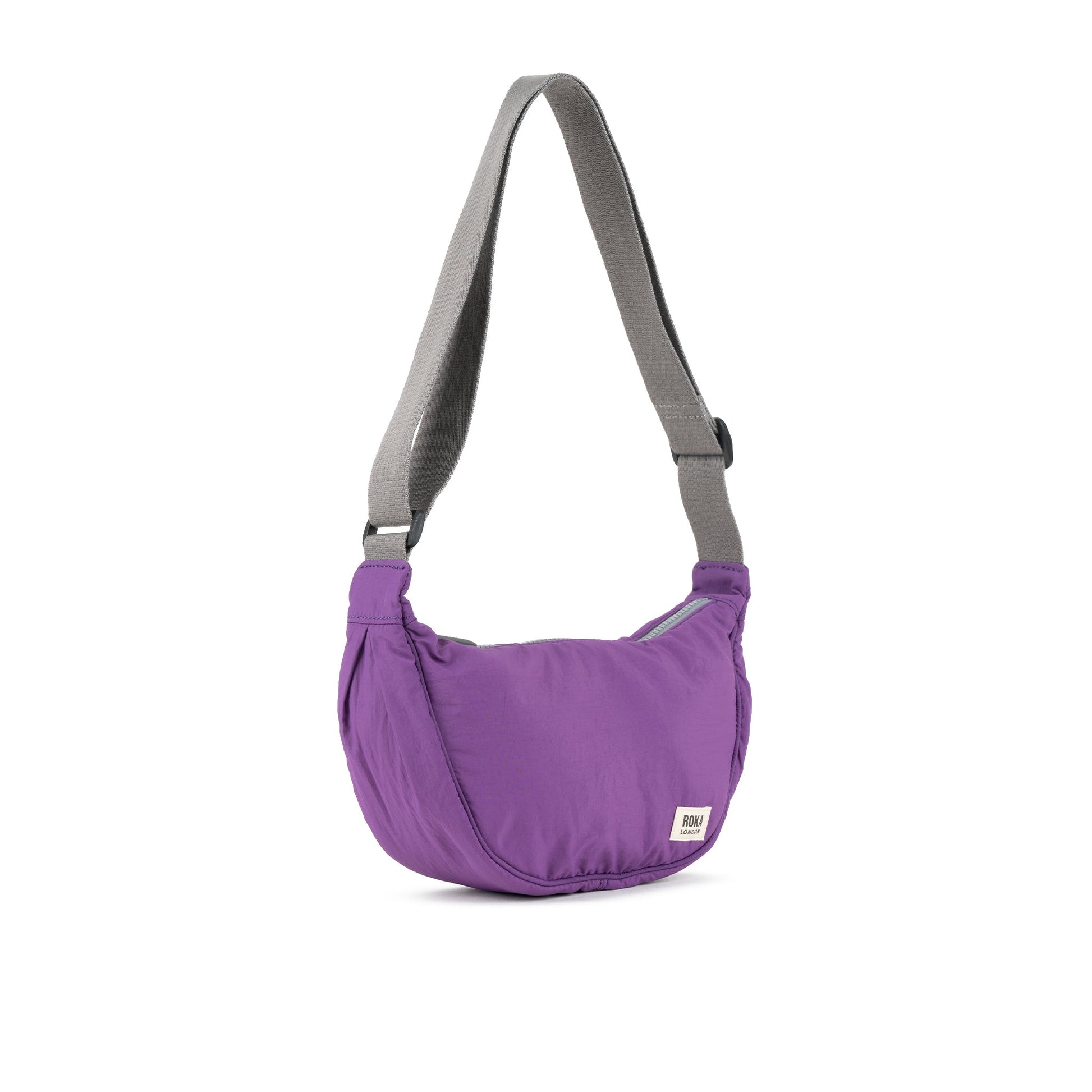 Farringdon Half Moon Bag in Purple-2