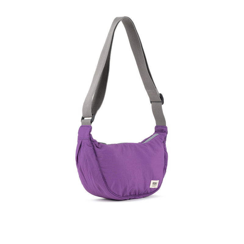 Farringdon Half Moon Bag in Purple-2