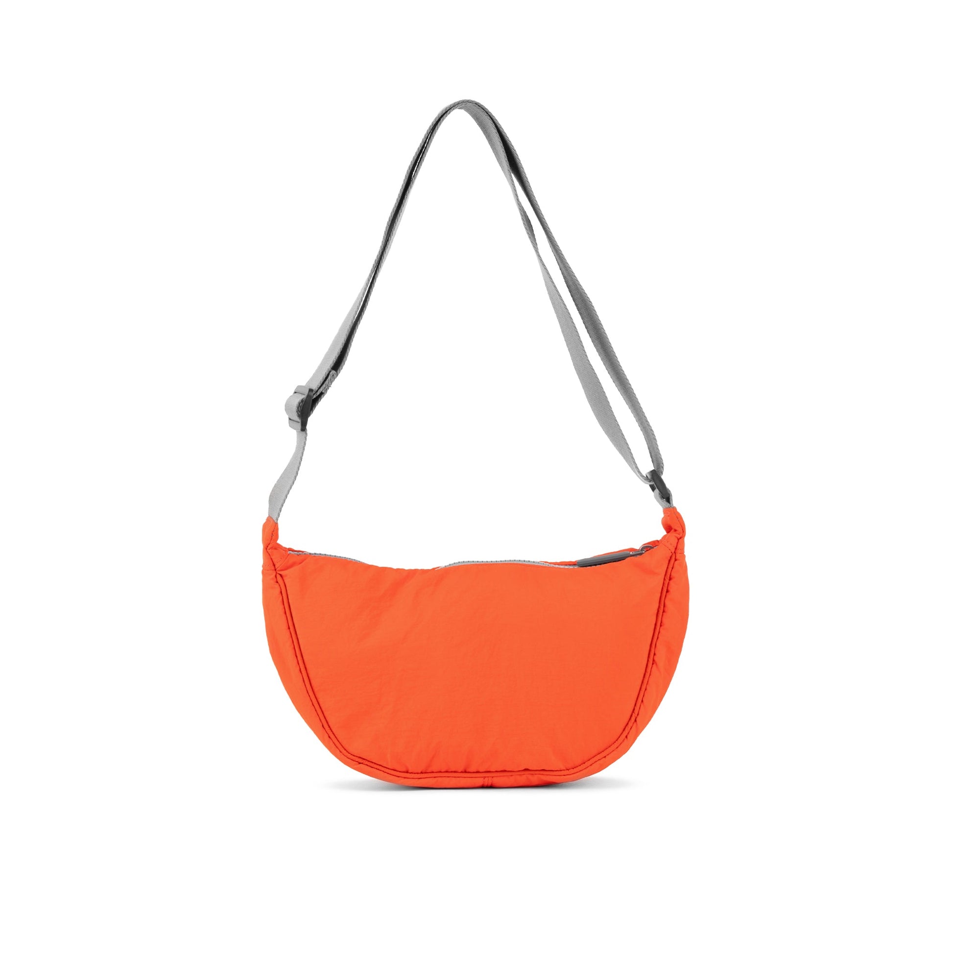 Farringdon Half Moon Bag in Tangerine-3