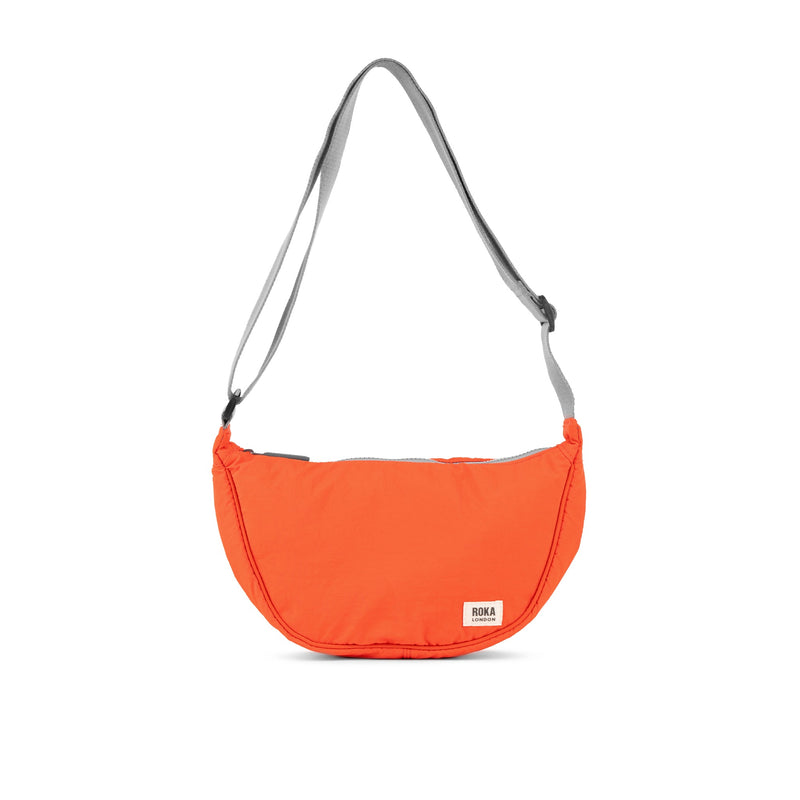 Farringdon Half Moon Bag in Tangerine-1