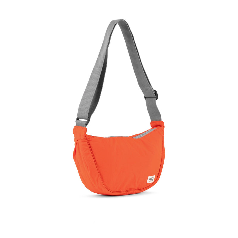 Farringdon Half Moon Bag in Tangerine-2