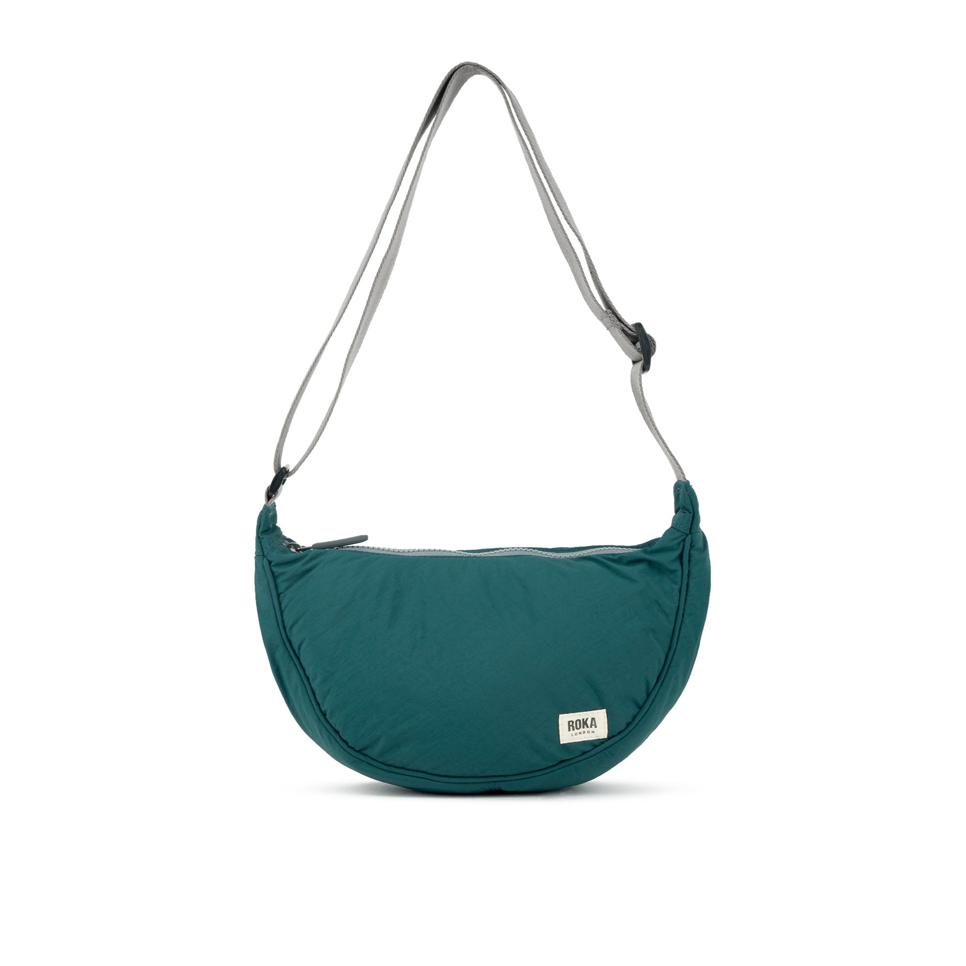 Farringdon Half Moon Bag in Teal-1