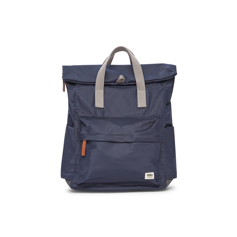 Canfield Roll Top Backpack in Midnight-1