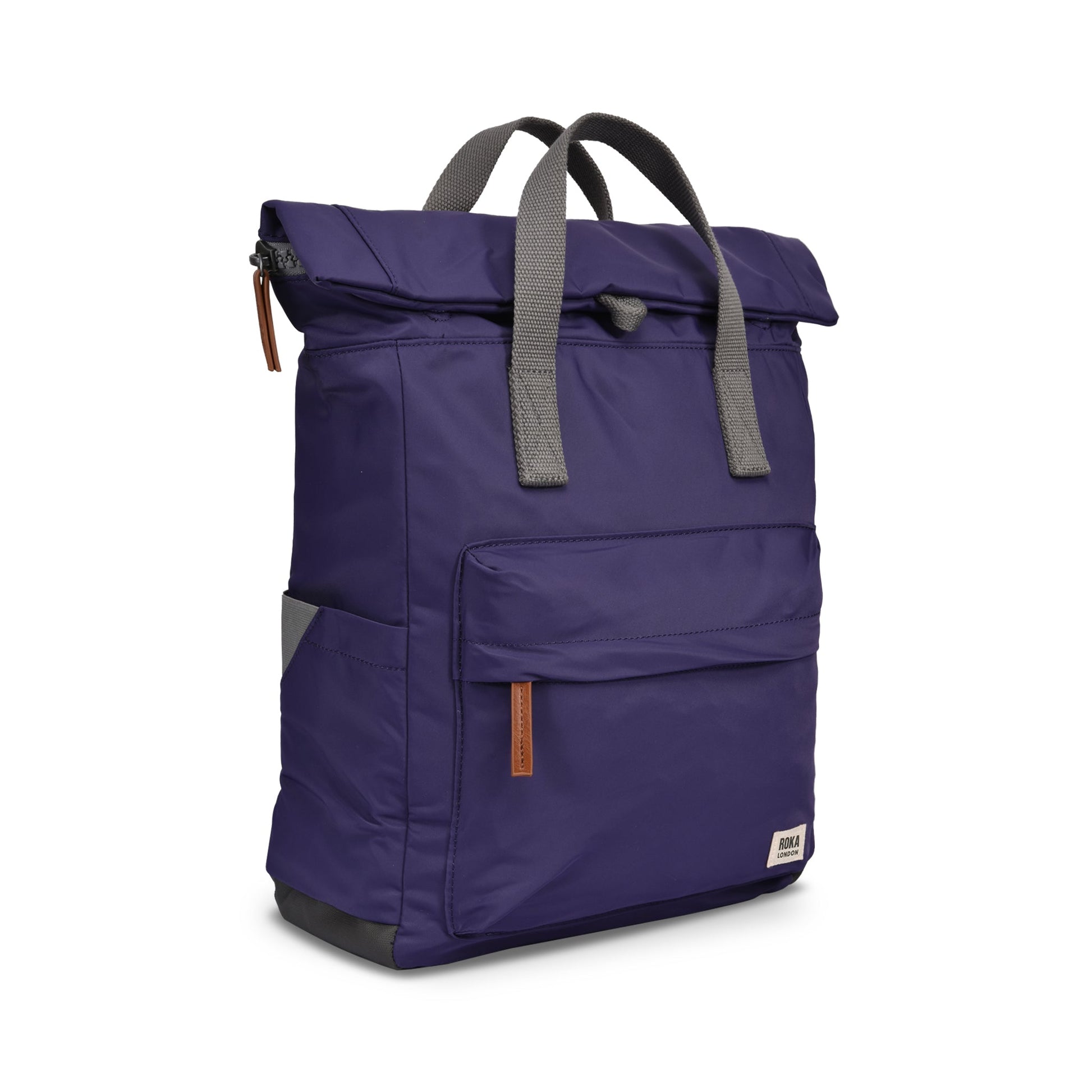 Canfield Roll Top Backpack in Mulberry-2