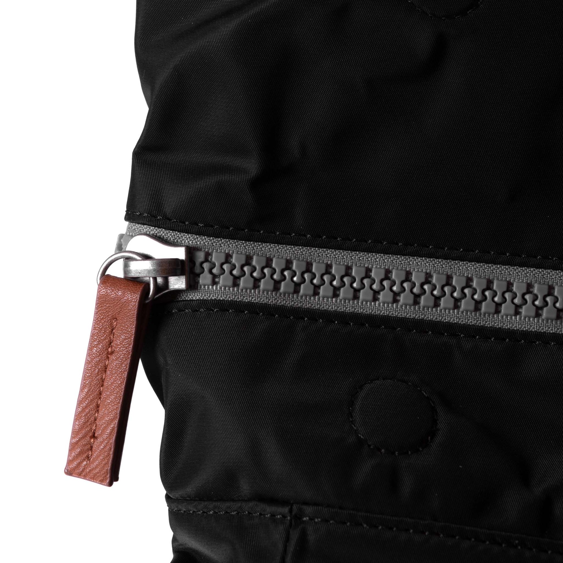 Canfield Roll Top Backpack in Black-9