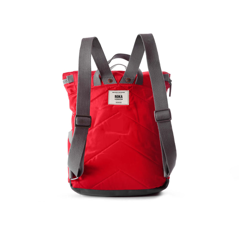 Canfield Roll Top Backpack in Cranberry-3