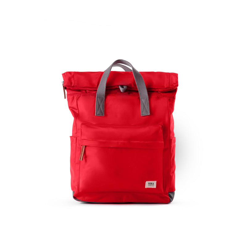 Canfield Roll Top Backpack in Cranberry-1