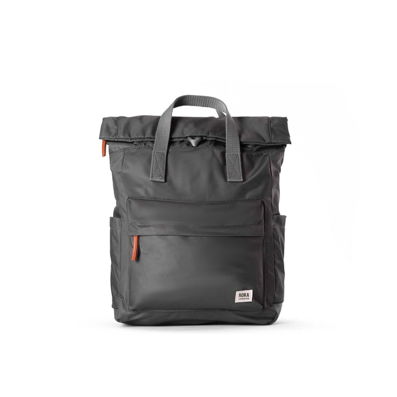 Canfield Roll Top Backpack in Graphite-1