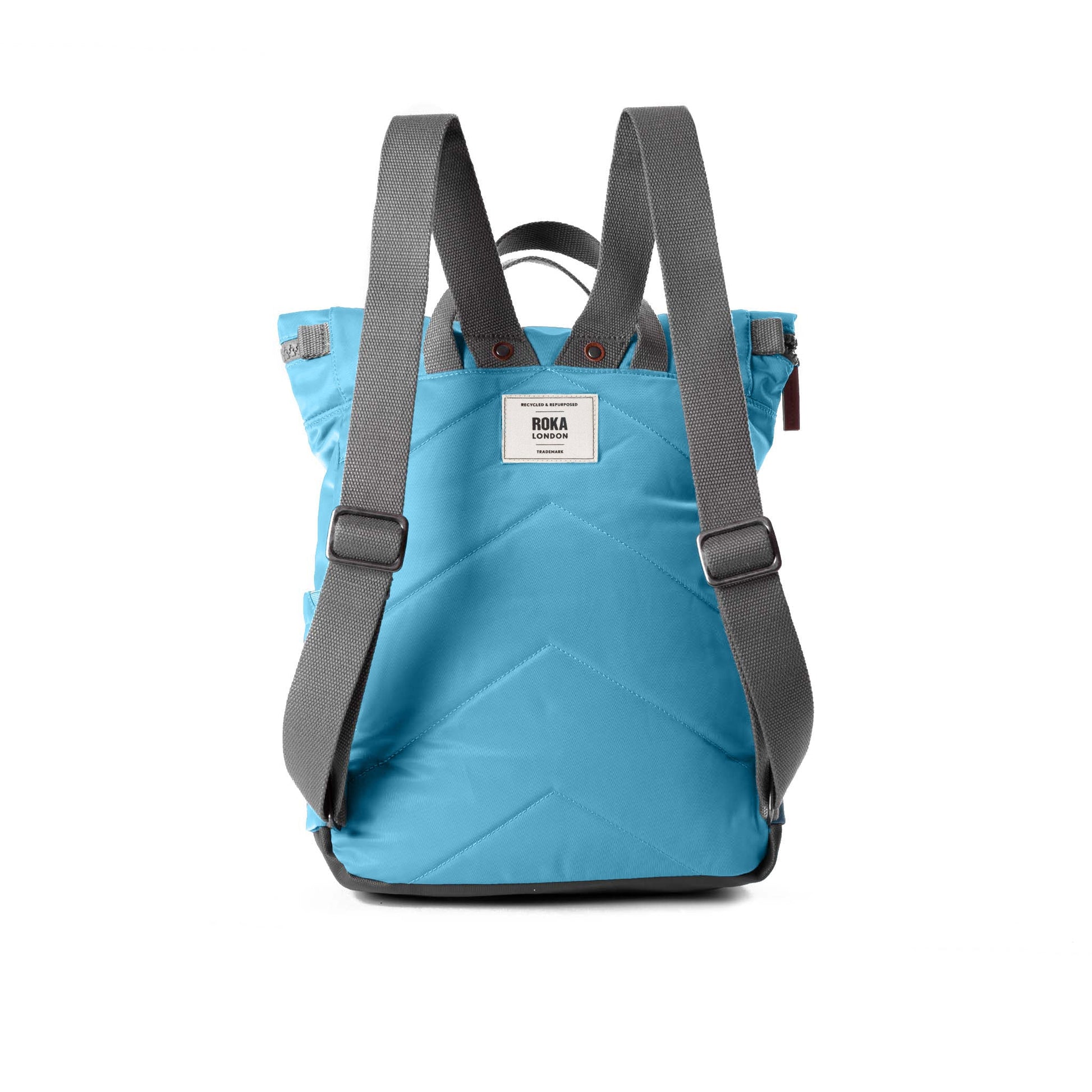 Canfield Roll Top Backpack in Petrol-3