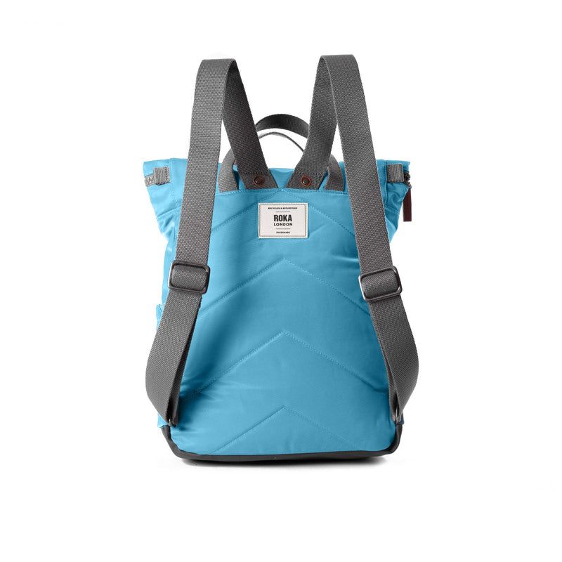 Canfield Roll Top Backpack in Petrol-3
