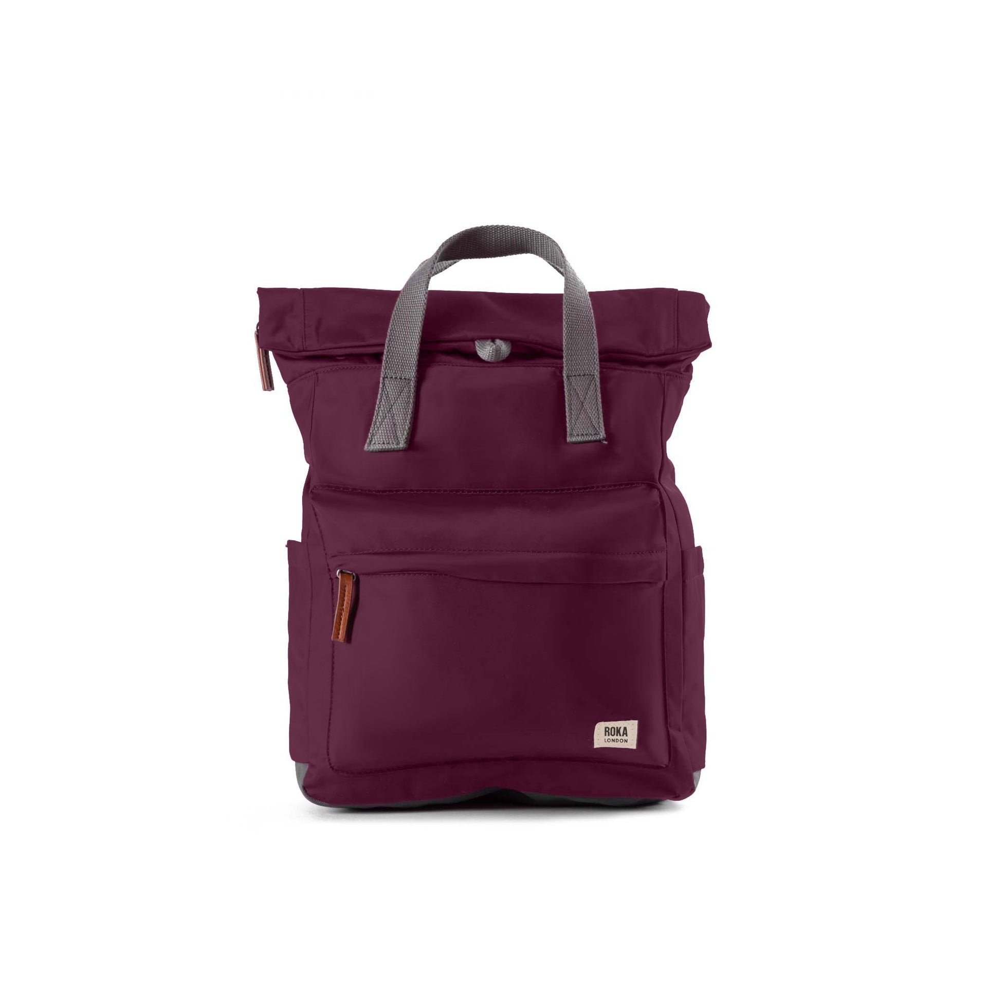 Canfield Roll Top Backpack in Plum