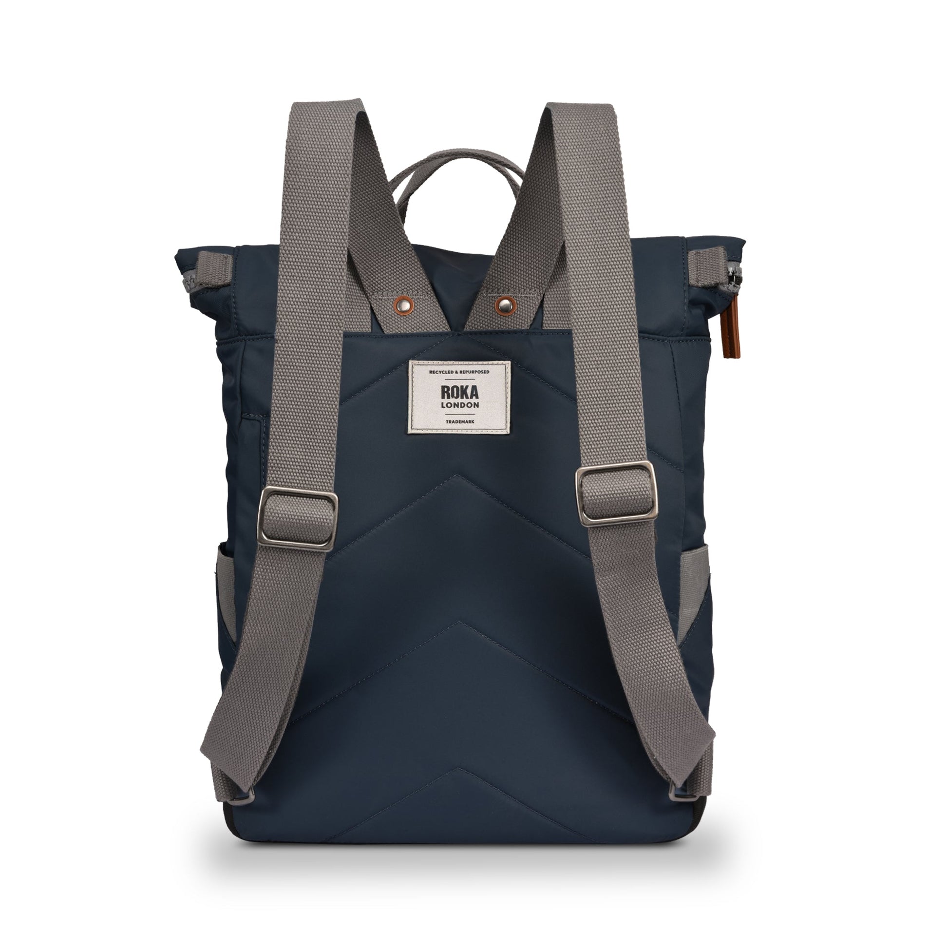 Canfield Roll Top Backpack in Smoke-3
