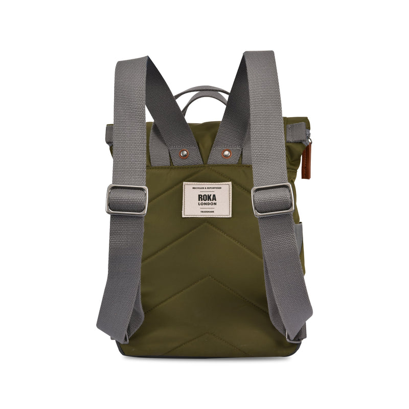 Canfield Roll Top Backpack in Military-3