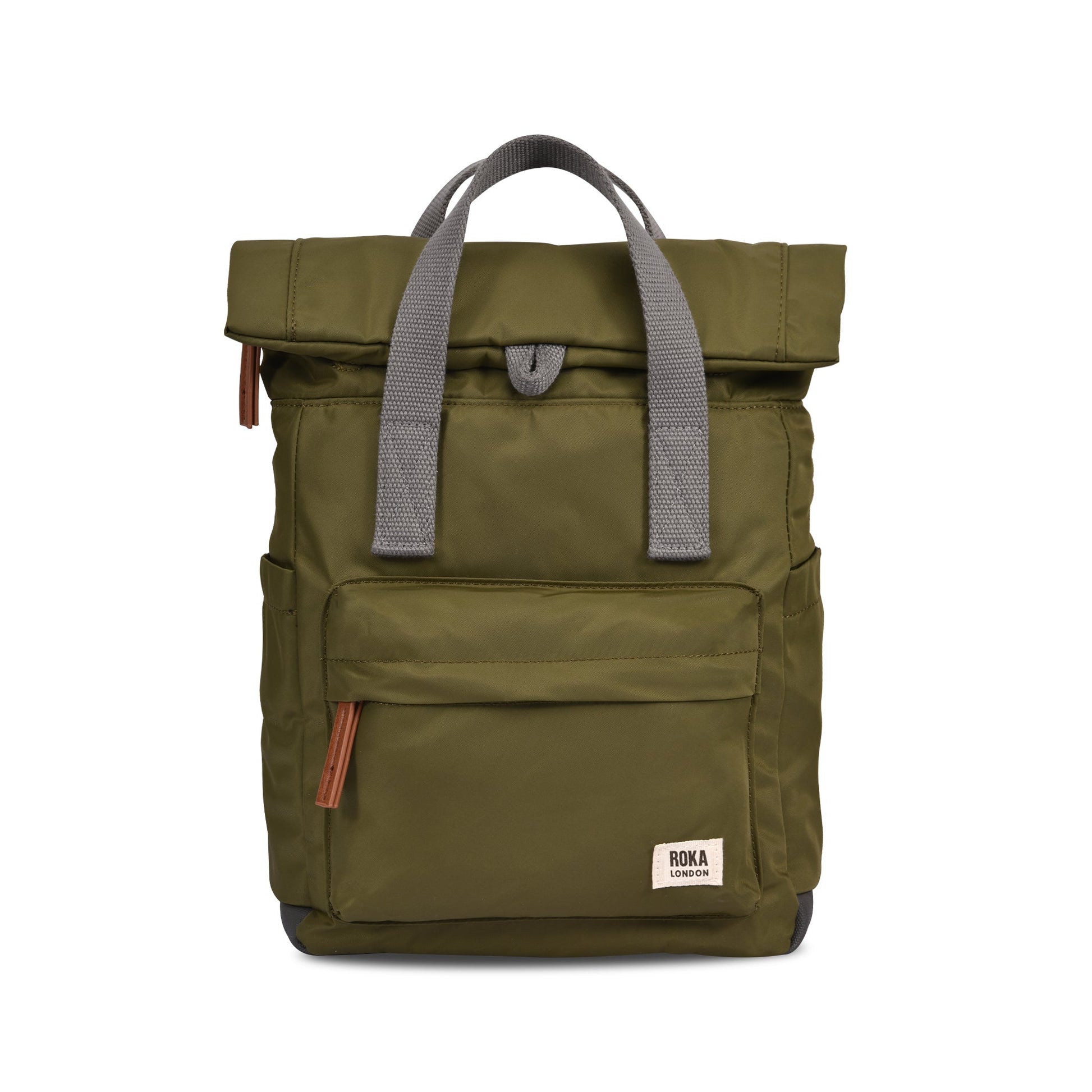 Canfield Roll Top Backpack in Military-1