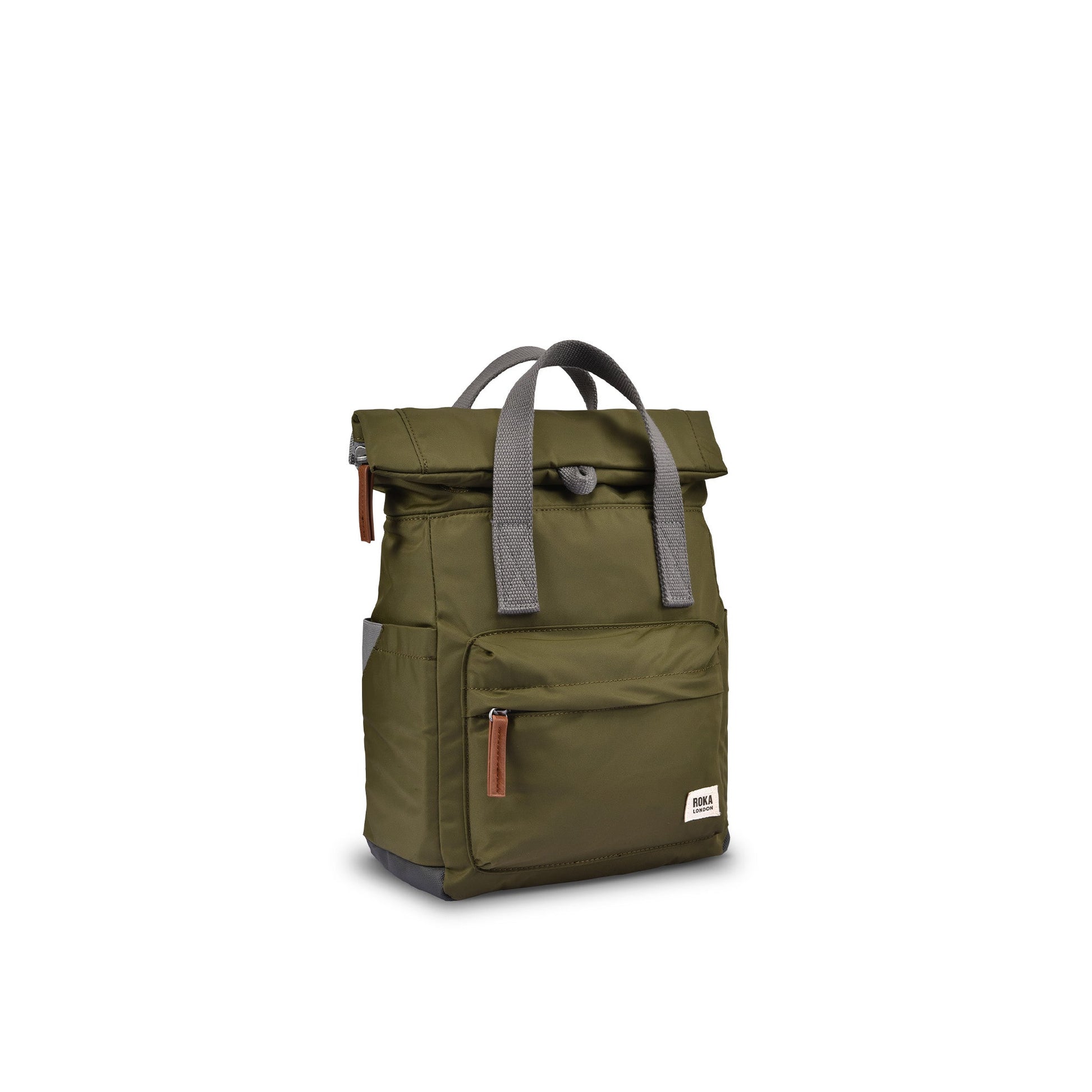 Canfield Roll Top Backpack in Military-9