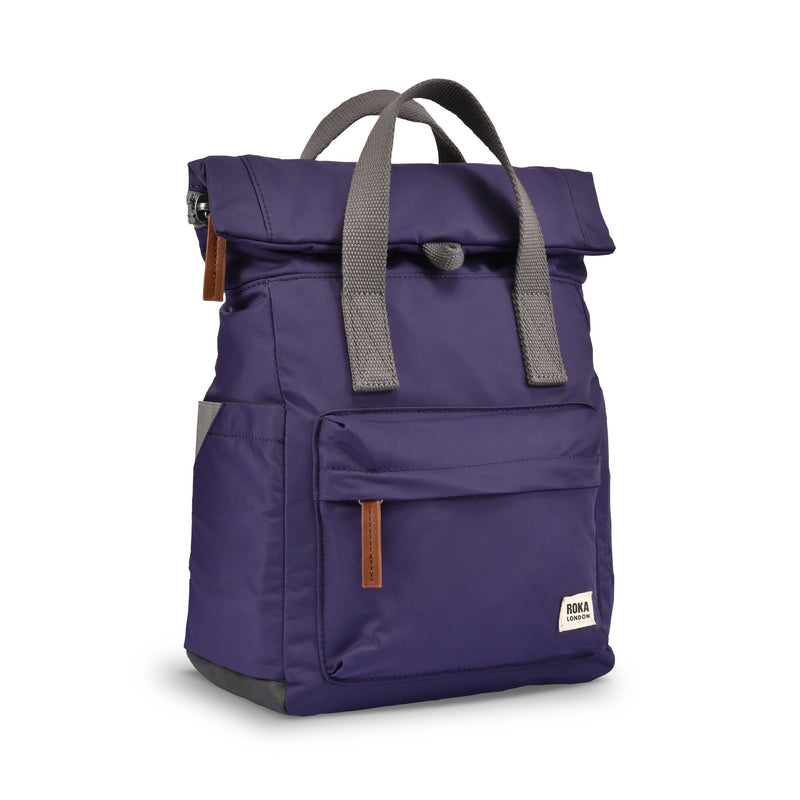 Canfield Roll Top Backpack in Mulberry-9