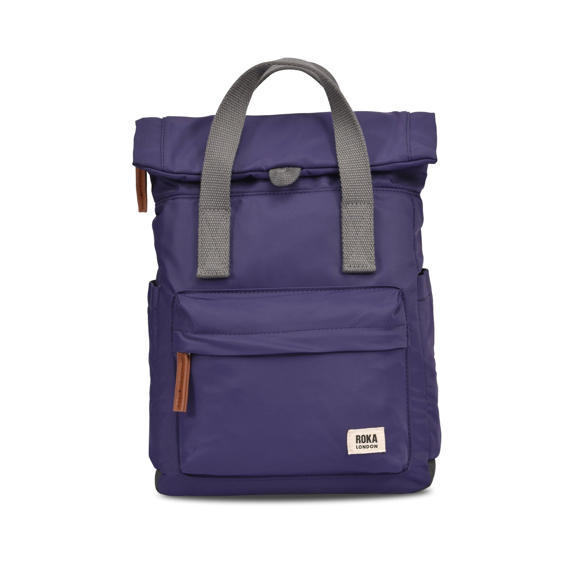 Canfield Roll Top Backpack in Mulberry-8