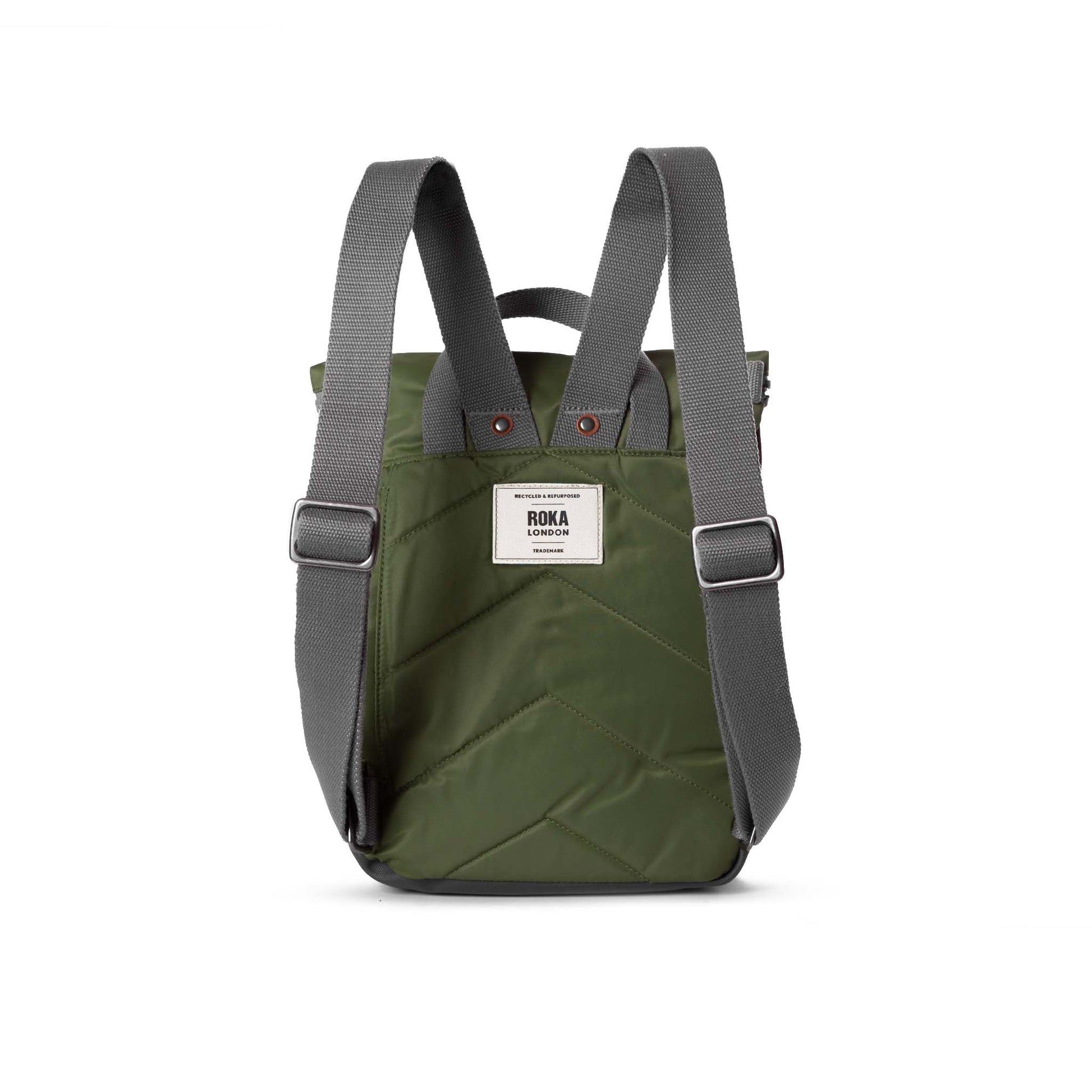 Canfield Roll Top Backpack in Avocado-10