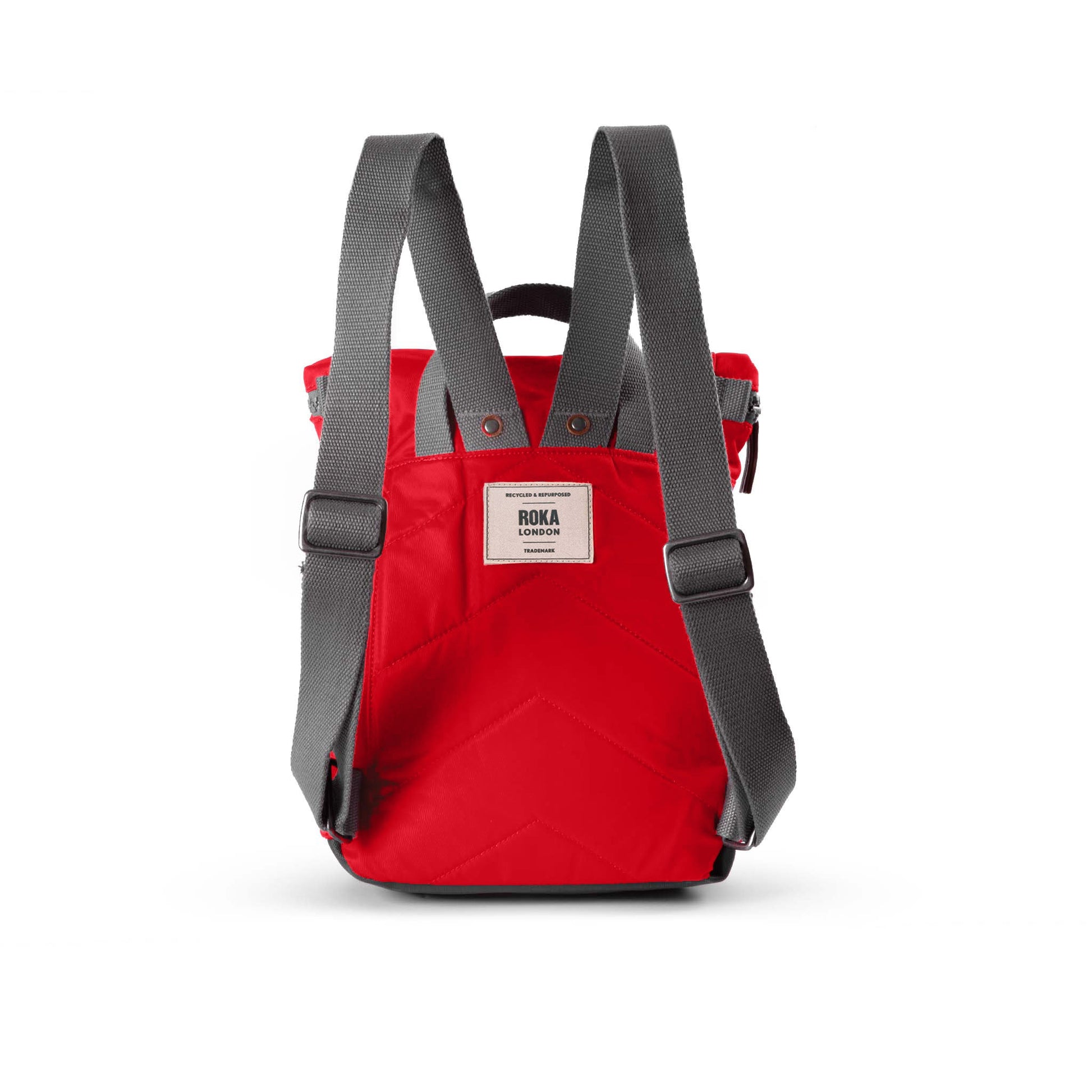 Canfield Roll Top Backpack in Cranberry-10