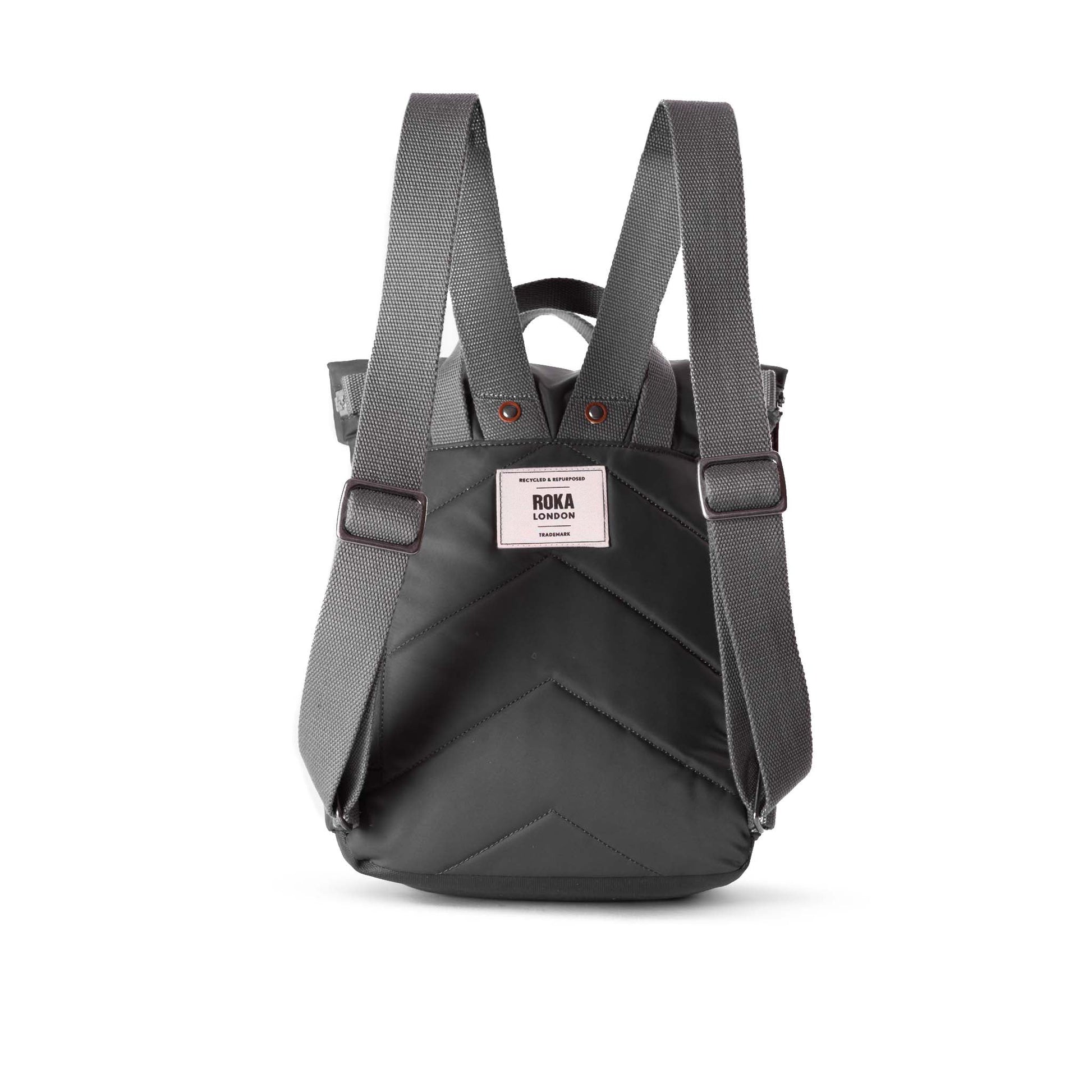 Canfield Roll Top Backpack in Graphite-10