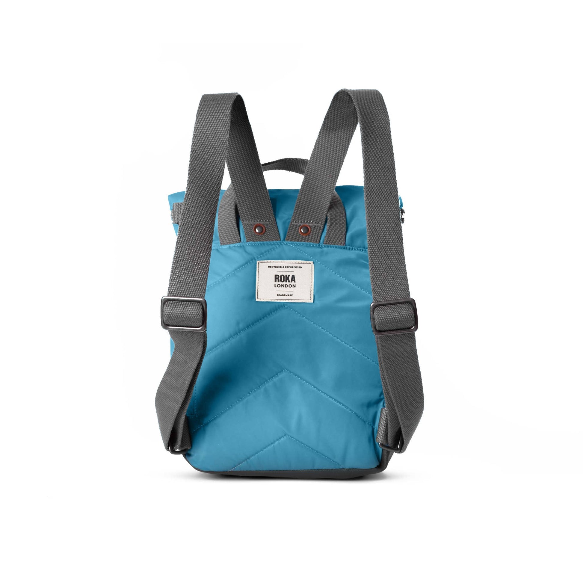 Canfield Roll Top Backpack in Petrol-10