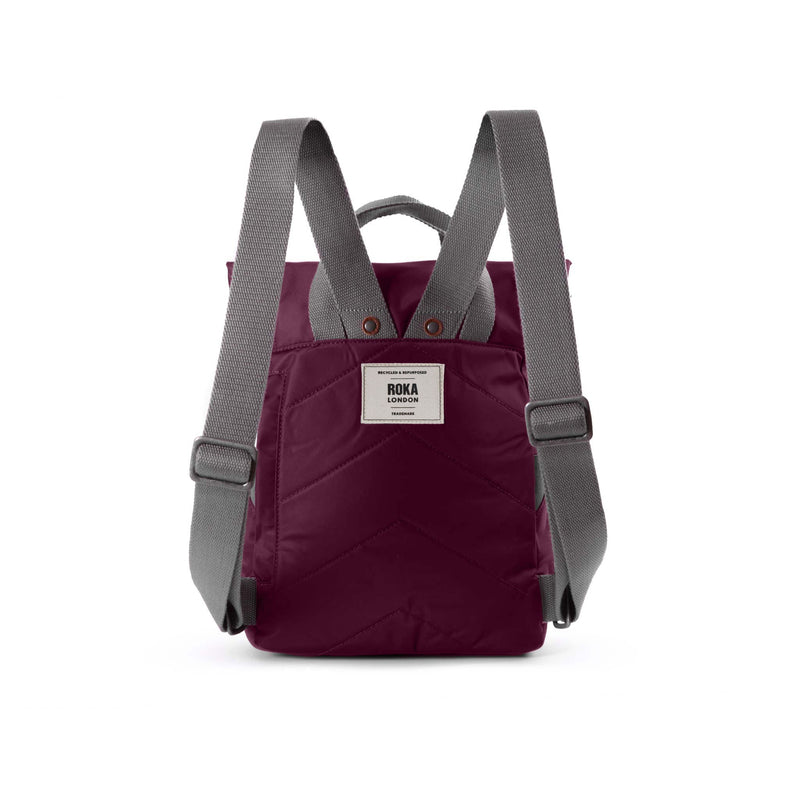 Canfield Roll Top Backpack in Plum-10