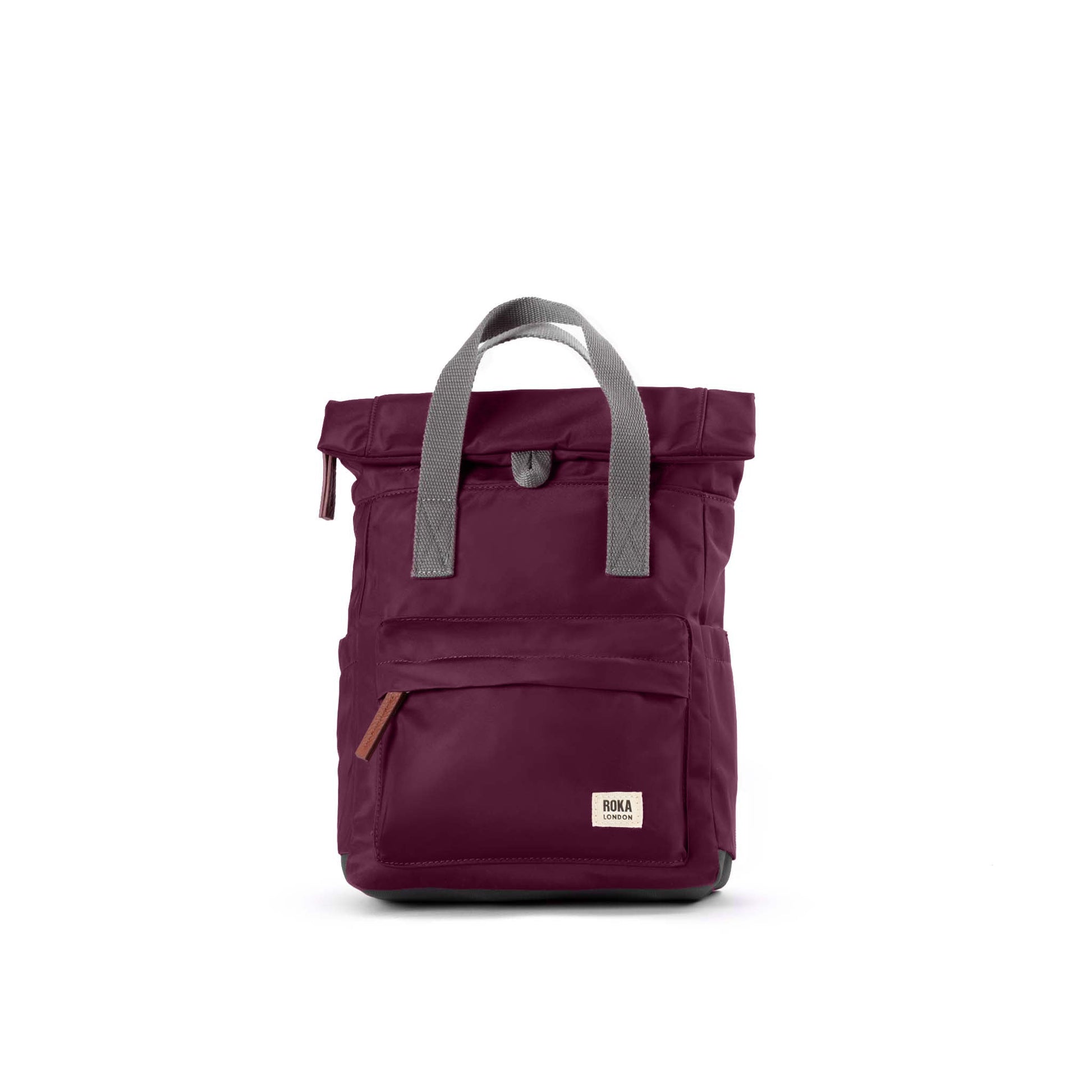 Canfield Roll Top Backpack in Plum-8