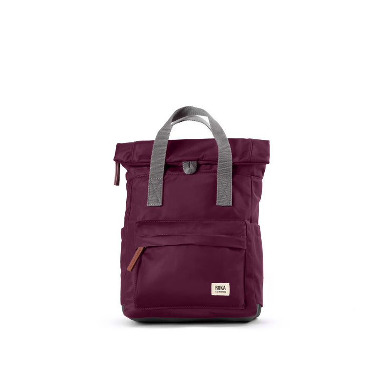 Canfield Roll Top Backpack in Plum-8